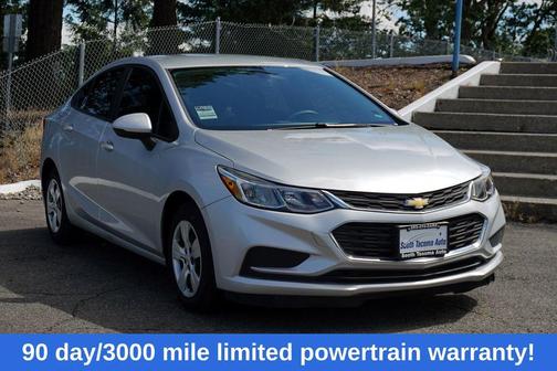 Silver Ice Metallic 2017 Chevrolet Cruze LS