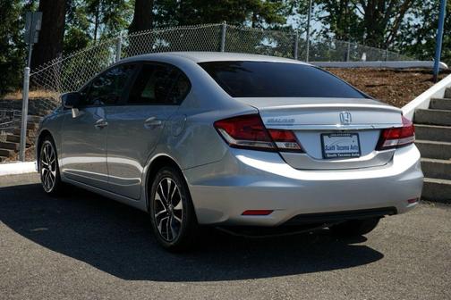 Silver 2015 Honda Civic EX