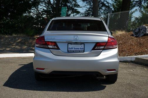 Silver 2015 Honda Civic EX