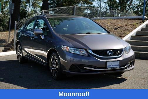 Modern Steel Metallic 2015 Honda Civic EX