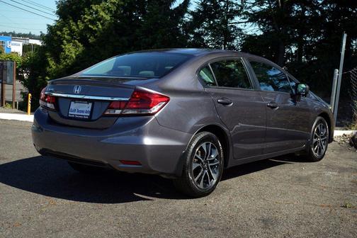 Modern Steel Metallic 2015 Honda Civic EX