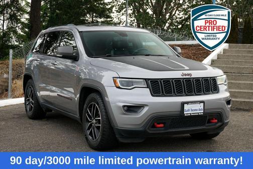 Billet Silver Metallic Clearcoat 2018 Jeep Grand Cherokee Trailhawk