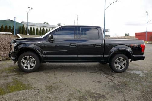 Black 2018 Ford F-150 Lariat