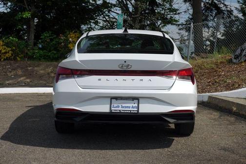 Quartz White 2021 Hyundai ELANTRA SEL
