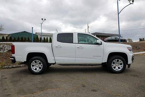Summit White 2022 Chevrolet Colorado LT