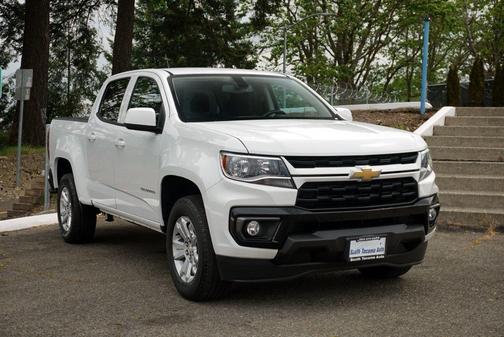 Summit White 2022 Chevrolet Colorado LT