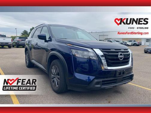 Deep Ocean Blue Pearl 2025 Nissan Pathfinder SV 4WD