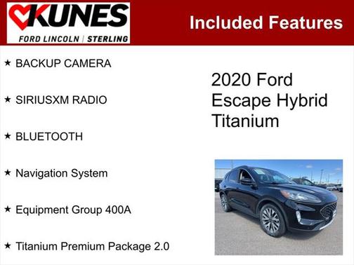 2020 Ford Escape Titanium