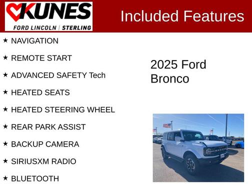 2025 Ford Bronco Outer Banks