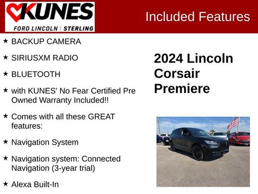 2024 Lincoln Corsair Premiere
