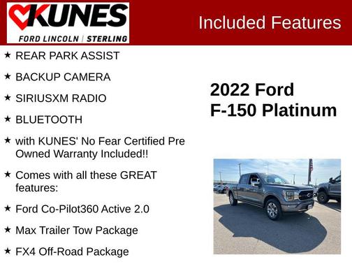 2022 Ford F-150 Platinum