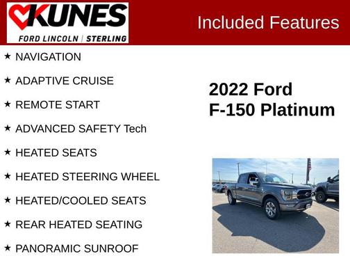 2022 Ford F-150 Platinum