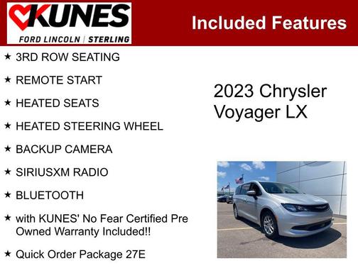2023 Chrysler Voyager LX