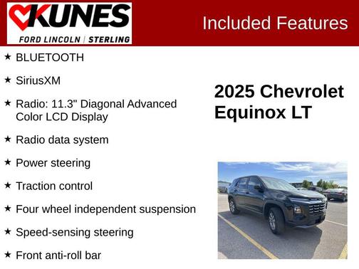 Mosaic Black Metallic 2025 Chevrolet Equinox 1LT