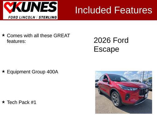 2026 Ford Escape ST-Line Select
