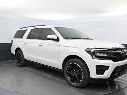 Star White Metallic Tri-Coat 2024 Ford Expedition Max Limited