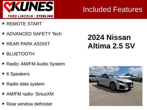 2024 Nissan Altima 2.5 SV