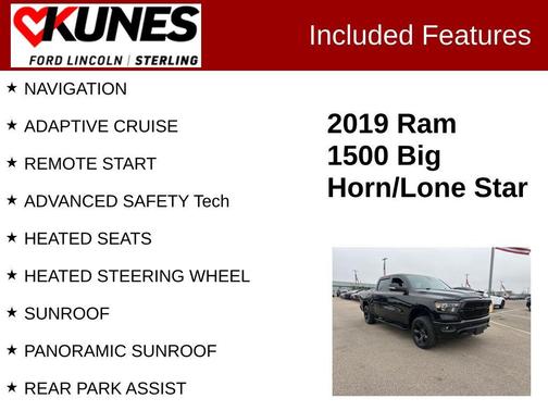 2019 RAM 1500 Big Horn