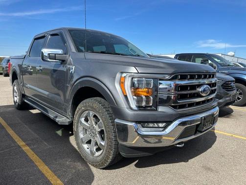 Carbonized Gray Metallic 2021 Ford F-150 Lariat