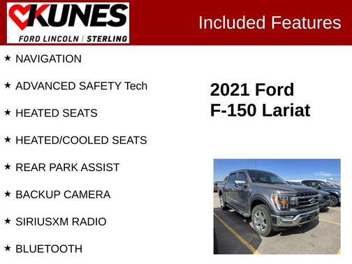 Carbonized Gray Metallic 2021 Ford F-150 Lariat