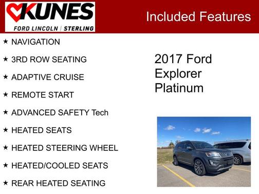 2017 Ford Explorer Platinum
