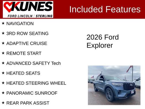 2026 Ford Explorer ST