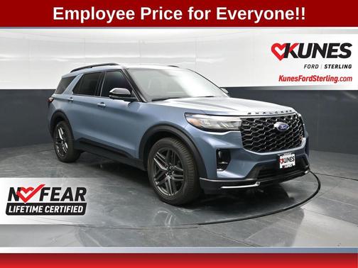 Vapor Blue Metallic 2026 Ford Explorer ST