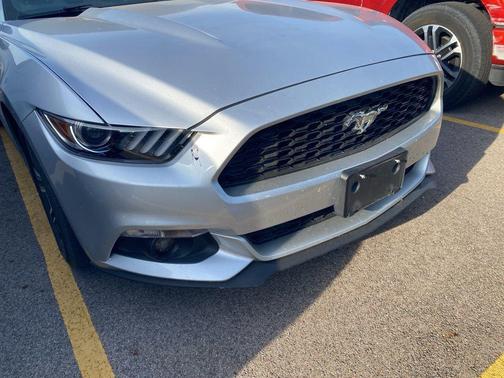 Ingot Silver 2017 Ford Mustang EcoBoost Premium