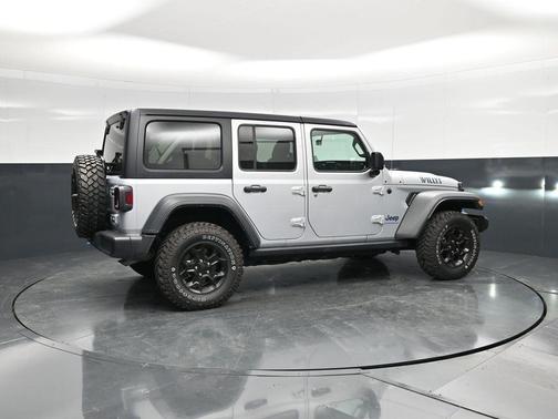 Silver Zynith Clearcoat 2023 Jeep Wrangler 4xe Base