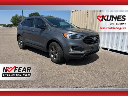 Carbonized Gray Metallic 2022 Ford Edge SEL