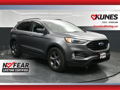Carbonized Gray Metallic 2022 Ford Edge SEL