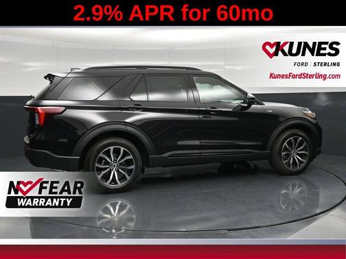 Agate Black Metallic 2026 Ford Explorer ST-Line