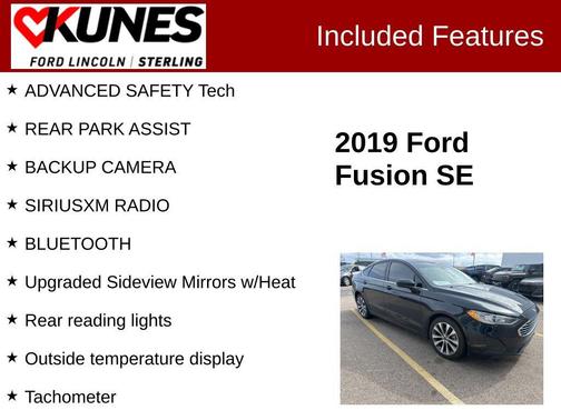 2019 Ford Fusion SE