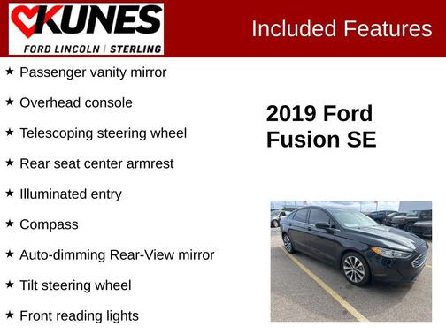 2019 Ford Fusion SE