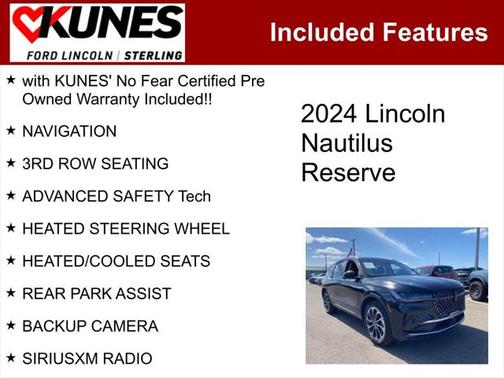 2024 Lincoln Nautilus Reserve