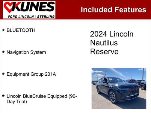 2024 Lincoln Nautilus Reserve