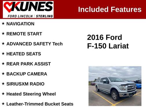 2016 Ford F-150 Lariat