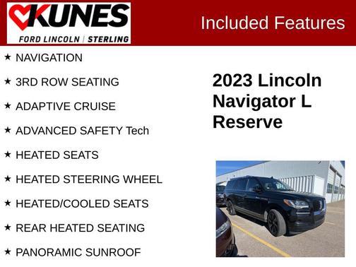 2023 Lincoln Navigator Reserve