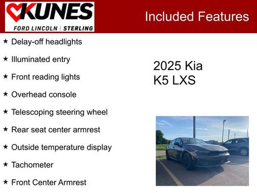 Interstellar Gray 2025 Kia K5 LXS