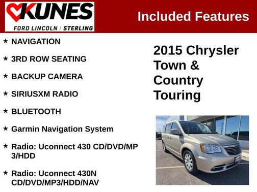 2015 Chrysler Town & Country Touring