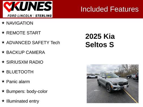 Steel Gray 2025 Kia Seltos S