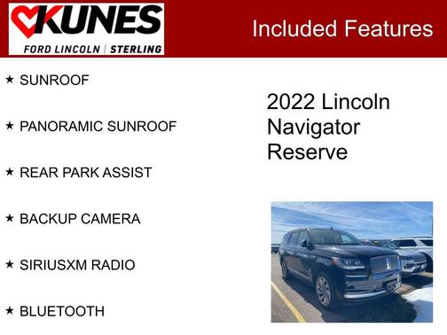 2022 Lincoln Navigator Reserve
