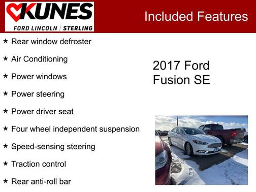 2017 Ford Fusion SE