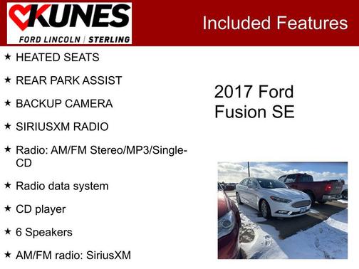 2017 Ford Fusion SE