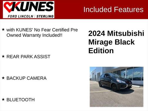 2024 Mitsubishi Mirage Black Edition