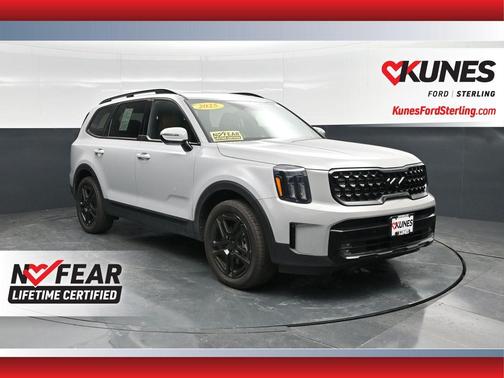 Wolf Gray 2025 Kia Telluride SX X-Line