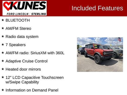Hot Pepper Red Metallic Tinted Clearcoat 2023 Ford Bronco Wildtrak
