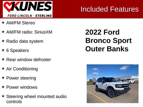 2022 Ford Bronco Sport Outer Banks