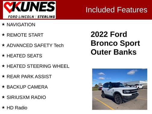 2022 Ford Bronco Sport Outer Banks