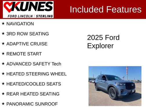 2025 Ford Explorer ST-Line